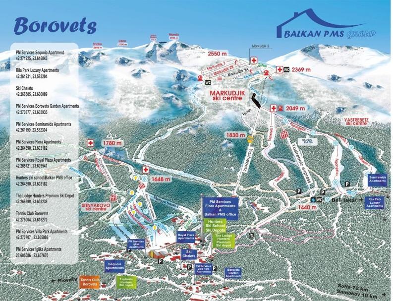 Charming One Bed Apartment 423 In Main Flora Building Borovets Exterior photo